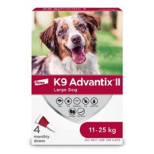 Advantixll Dog 4 Month Supply 11-25kg