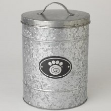 Treat Jar Galvanized L