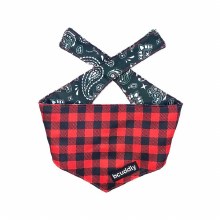 Bandana- Bcuddly Red Plaid