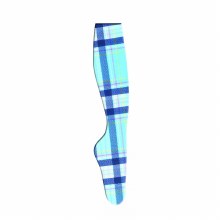 Zocks Blue Plaid Socks