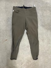 Breeches- 32 Br/Gr TS Side Zip