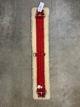 Cinch- Red Nylon w Sheepskin Liner