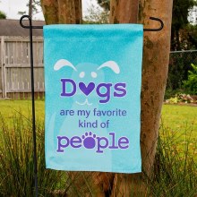 Garden Flag- Dogs are my favorite...