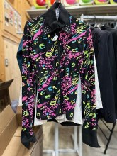 Western Show Shirt- Lg Multi Coloured