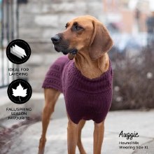 ShedK9 S Wine Cable Sweater