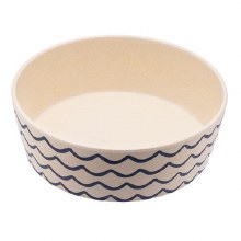 Bowl- Bamboo Waves Pattern L