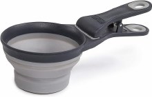 Additional picture of KlipScoop- Collapsible 1 Cup Gy