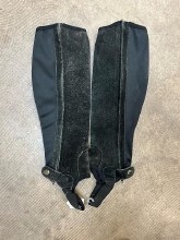 Half Chaps- Sm Bk Suede