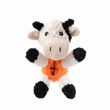 Snack Snuggle Buddy Cow Bk/Wh