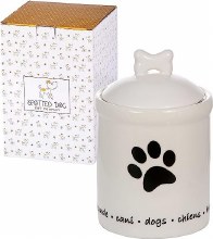 Treat Jar- Ceramic Paw