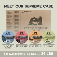 Raw Performance Spreme Variety Pack 24lb