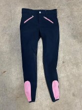 Breeches- sz12 Elation navy/pink