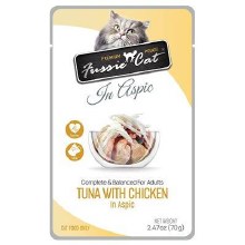 FussieCat Tuna/Chick Aspic 2.47oz