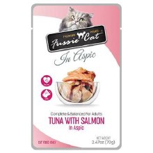 FussieCat Tuna/Salmon Aspic 2.47oz