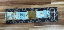 TFH Collar S Sweet Daisies Teal