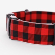 Additional picture of TFH Collar M Lumberjack Plaid