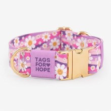Additional picture of TFH Collar S Lilac Flower Power