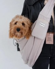 Additional picture of Dexy Shoulder Pet Carrier Nude