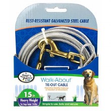 Tie Out Cable Hvy 15ft