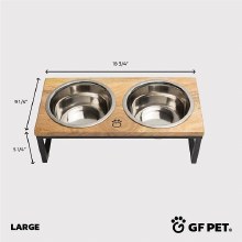 Additional picture of Double Diner Wood & Metal  L