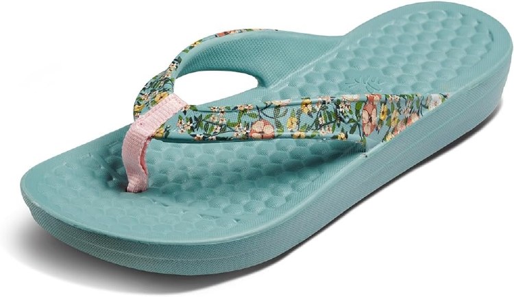 Varsity Flip - Spring Floral/Marina W6