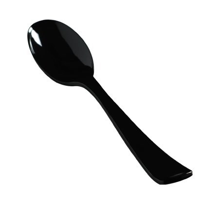 10" Extra Heavy Serving Spoon,Black-Case