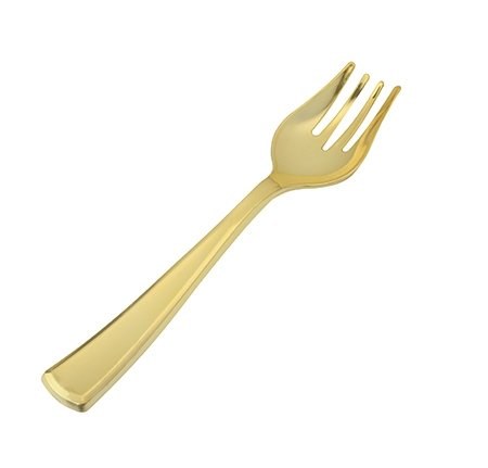 Serving Fork,Gold