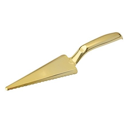 Cake Cutter/Lifter,Gold-Case