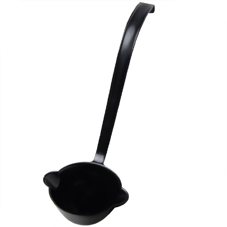 11" - 3.5 OZ. LARGE LADLE,Black