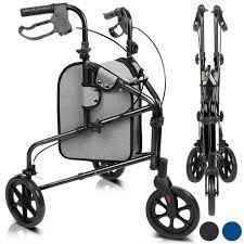 3 WHEEL ROLLATOR BLACK