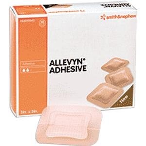 Non-Adhesive Hydrocellular Foam Dressing, 4" x 4"-Box