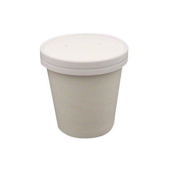White Paper Soup Cup 16oz- Case