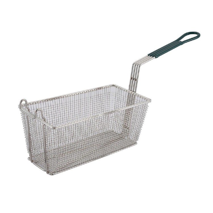 Fry Basket, 13-1/4"L x 6-1/2"W x 6"H- rectangular