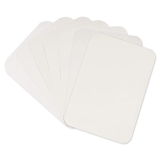 Tray Covers,White 8.5X12.25