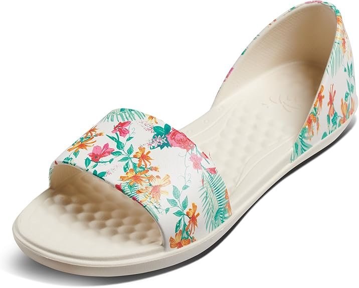 Women's Friday Flat - Tropical Palm/Bone - 11