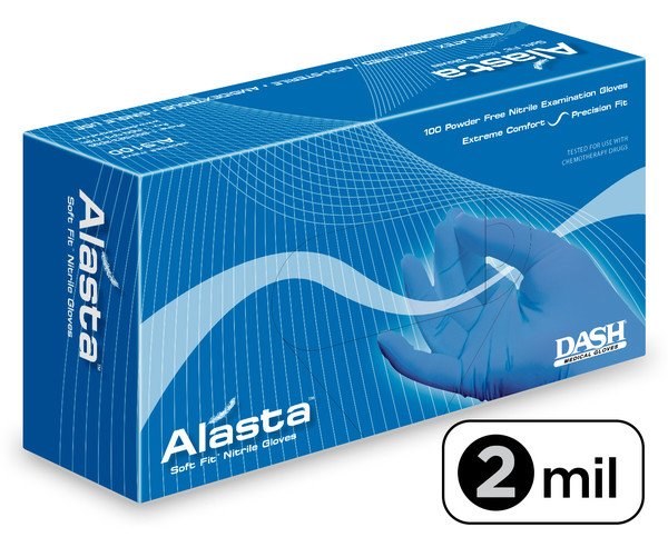 Alasta Soft-Fit Nitrile Examl Gloves XL