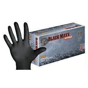 Black Maxx® Nitrile Exam Gloves XL