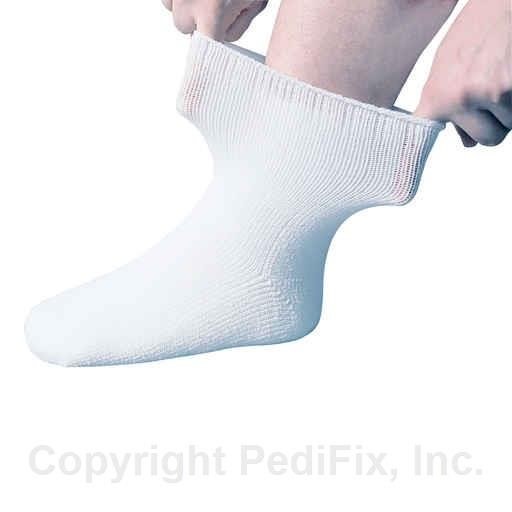 STRETCH SOCKS SEAMLESS WHITE XL