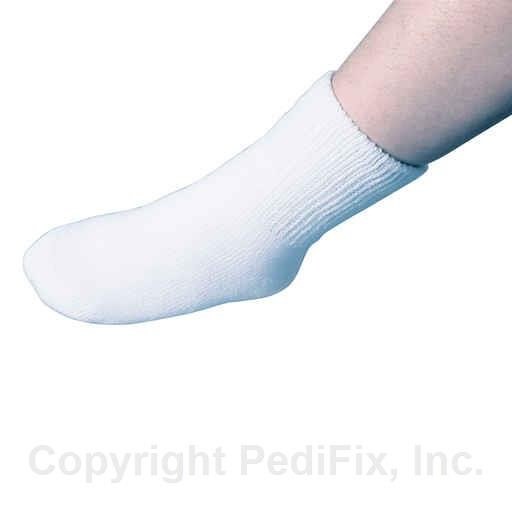 SEAMLESS OVERSIZED SOCKS WHITE S
