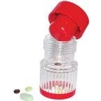 HealthSmart Pill Crusher, Red