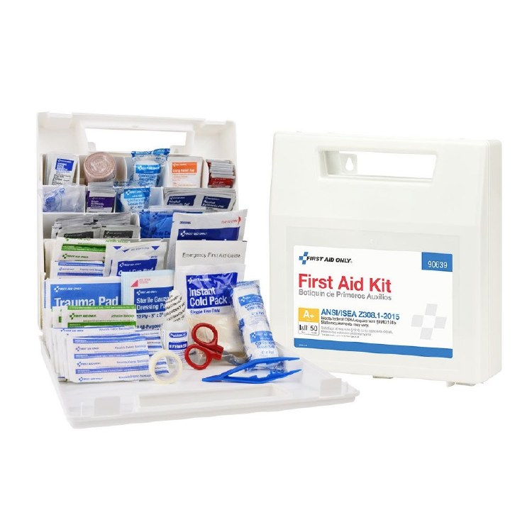 Bulk Plastic 50-Person First-Aid Kit
