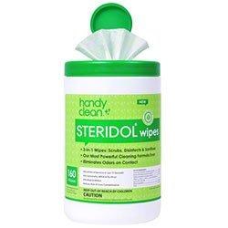 Steridol Wipes 160ct Canister