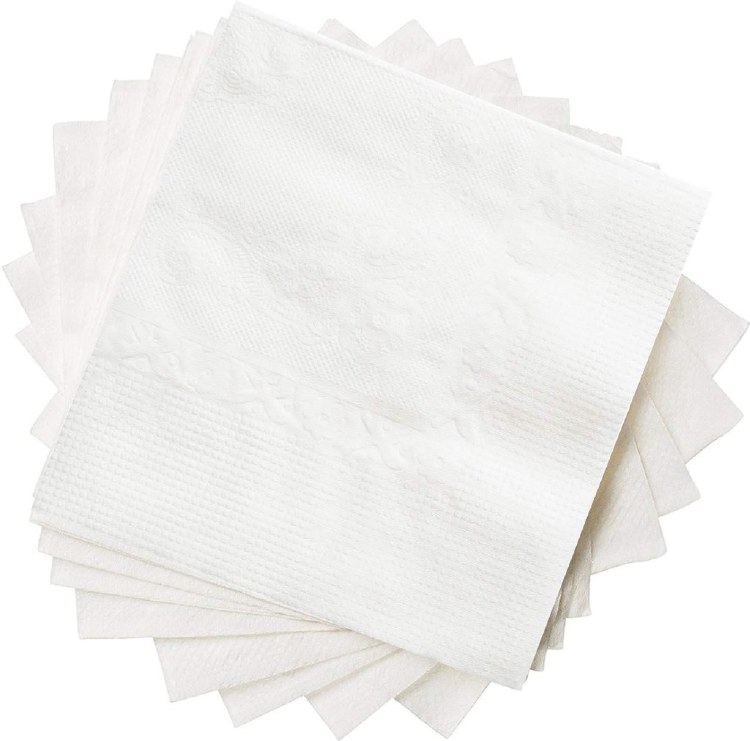 Karat 9"x9" Beverage Napkins, White
