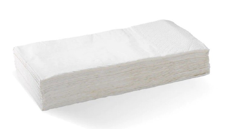 Karat 8"x6.5" Interfold Dispense Napkins, White