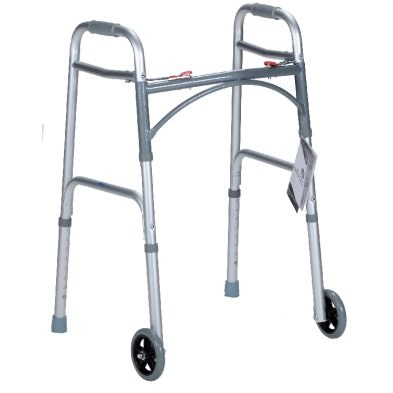 5' Wheels Folding Walker