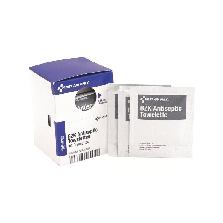 Antiseptic Wipes Refill for Smart Compliance First Aid Kit