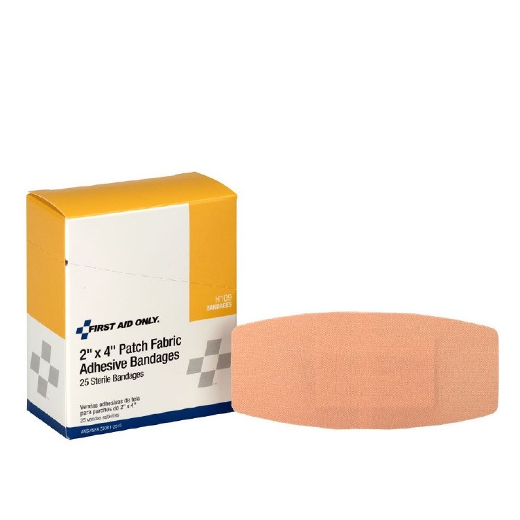2" X 4" Fabric Adhesive Bandages