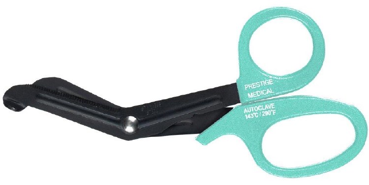 5.5" Premium Fluoride Scissor Aqua Sea