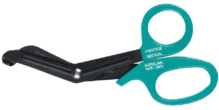 5.5" Premium Fluoride Scissor Teal