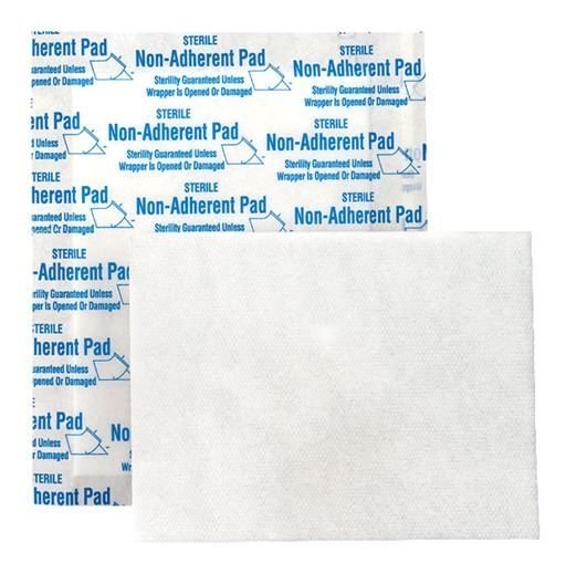 3"X4" Non-Adherent Pads, 10 Per Bag